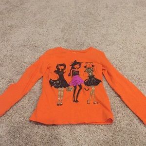 Halloween girl tee